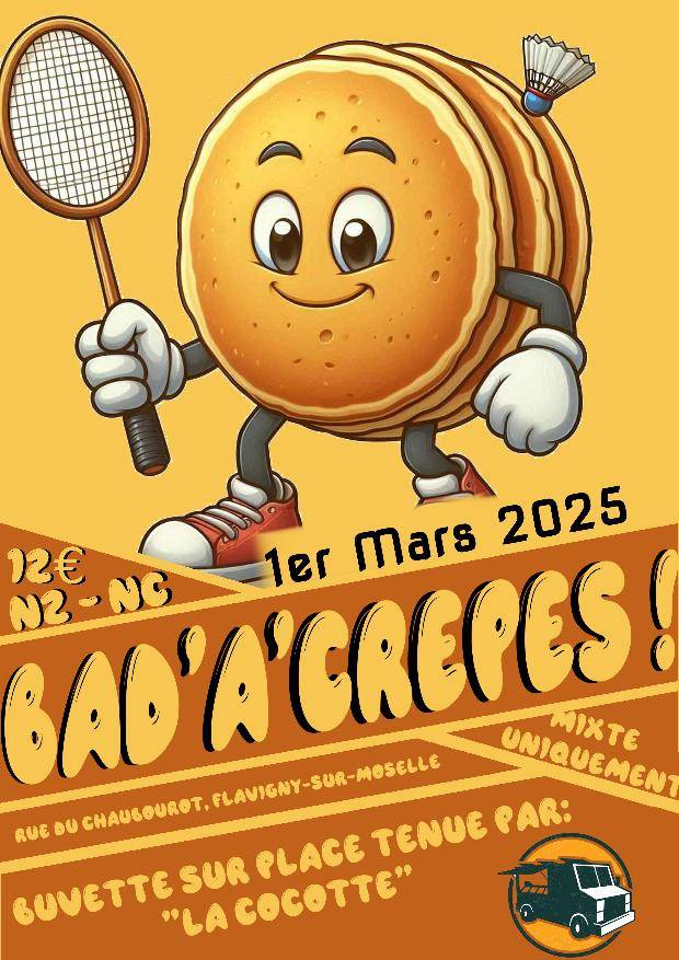 Bad’à’Crêpes – Badminton Club de Laxou