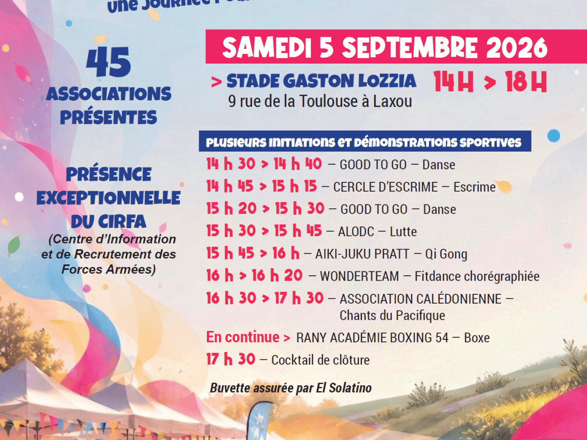 Forum des associations de Laxou